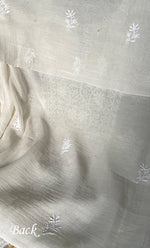 Load image into Gallery viewer, Women's Lakhnavi Handcrafted Mul Chanderi Unstitched Kurta And Dupatta Set- HONC0313317