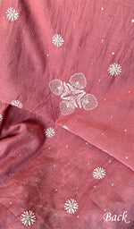 Load image into Gallery viewer, Women's Lakhnavi Handcrafted Mul Chanderi Kurta And Dupatta Set - HONC0288979