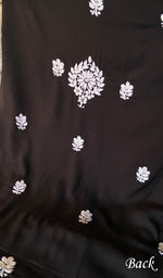 将图像加载到图库查看器中, Women's Lakhnavi Handcrafted Modal Cotton Chikankari Suit Material - HONC0275945