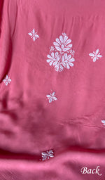 将图像加载到图库查看器中, Women's Lakhnavi Handcrafted Modal Cotton Chikankari Suit Material - HONC0275957