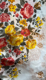 将图像加载到图库查看器中, Women's Lakhnavi Handcrafted Cotton Chikankari Unstitched Kurti Fabric - HONC0284340