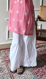 Load image into Gallery viewer, Sezuka Women's Lakhnavi Handcrafted Cotton Chikankari Top - HONC0350786