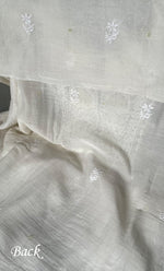 Load image into Gallery viewer, Women's Lakhnavi Handcrafted Mul Chanderi Unstitched Kurta And Dupatta Set- HONC0313319