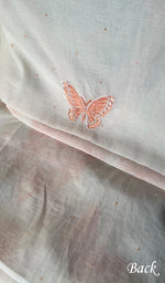 Load image into Gallery viewer, Titlee Women's Lakhnavi Handcrafted Mul Chanderi Unstitched Kurta And Dupatta Set - HONC0284781