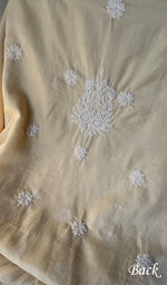 Load image into Gallery viewer, Women's Lakhnavi Handcrafted Cotton Chikankari Suit Material - HONC0289728