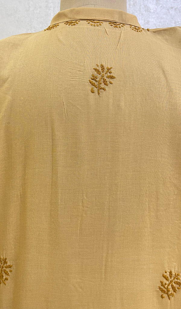 Men's Lucknowi Handcrafted Cotton Chikankari Kurta - NCO53227