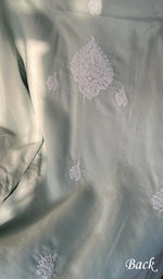 将图像加载到图库查看器中, Women's Lakhnavi Handcrafted Unstitched Cotton Chikankari Suit Material - HONC0294085