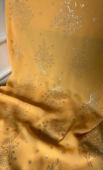 Load image into Gallery viewer, Women's Lucknowi Handcrafted Viscose Georgette Unstitched Chikankari Suit Material - HONC0336843