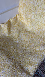 Load image into Gallery viewer, Women's Lakhnavi Handcrafted Unstitched Cotton Chikankari Suit Material - HONC0348583