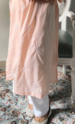 Load image into Gallery viewer, Women's Lucknowi Handcrafted Cotton Chikankari Kurti - HONC0330699