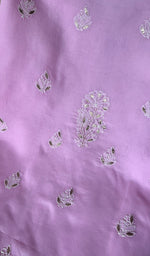 Load image into Gallery viewer, Women's Lakhnavi Handcrafted Cotton Chikankari Suit Material - HONC0232460