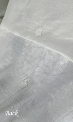 Load image into Gallery viewer, Women's Lakhnavi Handcrafted Mul Chanderi Unstitched Kurta And Dupatta Set - HONC0263960