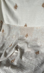 Load image into Gallery viewer, Women's Lakhnavi Handcrafted Maheshwari Mul Chanderi Unstitched Kurta And Dupatta Set- HONC0270649