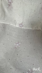 Load image into Gallery viewer, Women's Lakhnavi Handcrafted Mul Chanderi Unstitched Kurta And Dupatta Set - HONC0277053