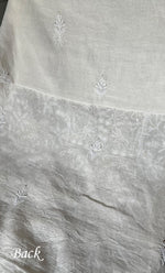 Load image into Gallery viewer, Women's Lakhnavi Handcrafted Maheshwari Mul Chanderi Unstitched Kurta And Dupatta Set- HONC0276233