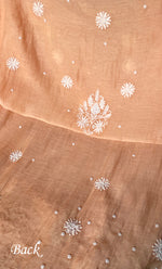 Load image into Gallery viewer, Women's Lakhnavi Handcrafted Unstitched Mul Chanderi Kurta And Dupatta Set - HONC0321794