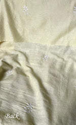 将图像加载到图库查看器中, Women's Lakhnavi Handcrafted Unstitchd Maheshwari Mul Chanderi Kurta And Dupatta Set - HONC0268527