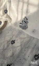 将图像加载到图库查看器中, Shirin Women's Lakhnavi Handcrafted Mul Chanderi Unstitched Kurta And Dupatta Set - HONC0295584