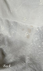 Load image into Gallery viewer, Women's Lakhnavi Handcrafted Maheshwari Mul Chanderi Unstitched Kurta And Dupatta Set- HONC0286816