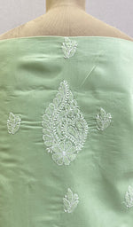Load image into Gallery viewer, Women's Lakhnavi Handcrafted Cotton Chikankari Suit Material - HONC0208180