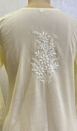 Load image into Gallery viewer, Jubina Women's Lucknowi Handcrafted Cotton Chikankari Kurti - HONC0164335