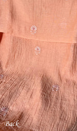 将图像加载到图库查看器中, Women's Lakhnavi Handcrafted Mul Chanderi Unstitched Kurta And Dupatta Set - HONC0280848