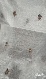 Load image into Gallery viewer, Women's Lakhnavi Handcrafted Mul Chanderi Unstitched Kurta And Dupatta Set - HONC0253436