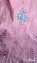 Load image into Gallery viewer, Women's Lakhnavi Handcrafted Cotton Chikankari Suit Material - HONC0291797