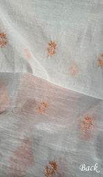 Load image into Gallery viewer, Women's Lakhnavi Handcrafted Mul Chanderi Unstitched Kurta And Dupatta Set - HONC0266913