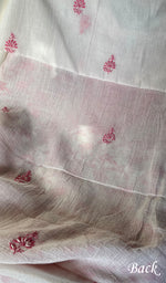 将图像加载到图库查看器中, Women's Lakhnavi Handcrafted Maheshwari Mul Chanderi Unstitched Kurta And Dupatta Set - HONC0270648