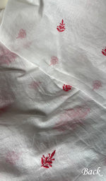 将图像加载到图库查看器中, Women's Lakhnavi Handcrafted Mul Chanderi Unstitched Kurta And Dupatta Set - HONC0278140
