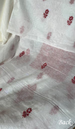Load image into Gallery viewer, Women's Lakhnavi Handcrafted Mul Chanderi Unstitched Kurta And Dupatta Set - HONCO278138