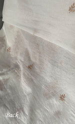 将图像加载到图库查看器中, Women's Lakhnavi Handcrafted Mul Chanderi Unstitched Kurta And Dupatta Set- HONC0311230