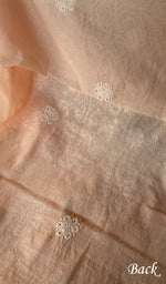 将图像加载到图库查看器中, Women's Lakhnavi Handcrafted Mul Chanderi Unstitched Kurta And Dupatta Set - HONC0266979