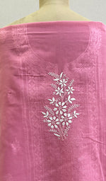Load image into Gallery viewer, Chavi Women's Lakhnavi Handcrafted Cotton Chikankari Kurta And Dupatta Set- HONC0212208
