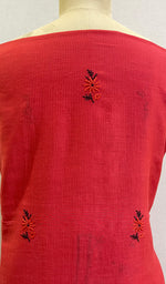 Load image into Gallery viewer, Women's Lakhnavi Handcrafted Maheshwari Mul Chanderi Kurta And Dupatta Set - HONC0172457