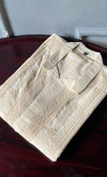Load image into Gallery viewer, Men's Lucknowi Handcrafted Cotton Chikankari Kurta - HONC0303097