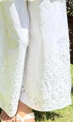 Load image into Gallery viewer, Women's Lucknowi Handcrafted Cotton Chikankari Palazzo - HONC0281496