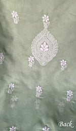 将图像加载到图库查看器中, Adrita Women's Lakhnavi Handcrafted Cotton Chikankari Suit Material - HONC0274447