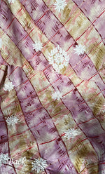 将图像加载到图库查看器中, Women's Lakhnavi Handcrafted Cotton Chikankari Unstitched Kurta And Kurta Dupatta Set - HONC0312694