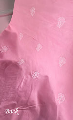 将图像加载到图库查看器中, Women's Lakhnavi Handcrafted Unstitched Cotton Chikankari Suit Material - HONC0316592