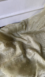 将图像加载到图库查看器中, Women's Lucknowi Handcrafted Pure Organza Silk Chikankari Semi- stitched Kurta Dupatta Set- HONC0334803
