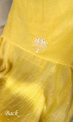 将图像加载到图库查看器中, Women's Lakhnavi Handcrafted Mul Chanderi UnStitched Kurta And Dupatta Set - HONC0295611