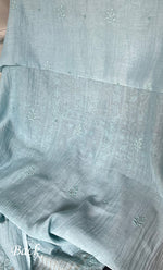 将图像加载到图库查看器中, Women's Lakhnavi Handcrafted Mul Chanderi Unstitched Kurta And Dupatta Set - HONC0294444