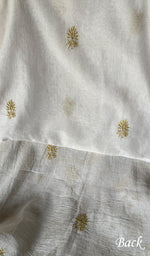 将图像加载到图库查看器中, Women's Lakhnavi Handcrafted Maheshwari Mul Chanderi Kurta And Dupatta Set - HONC0267215