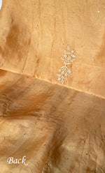 Load image into Gallery viewer, Women's Lakhnavi Handcrafted Pure Organza Chikankari Unstitched Kurta And Dupatta Set- HONC0304149