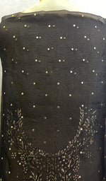 将图像加载到图库查看器中, Marifa Women's Lakhnavi Handcrafted Organza Chikankari Unstitched Kurta And Dupatta Set - HONC0178793