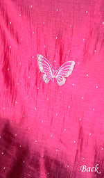 Load image into Gallery viewer, Titlee Women's Lakhnavi Handcrafted Mul Chanderi Unstitched Kurta And Dupatta Set - HONC0252771