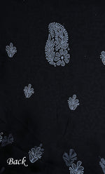 Load image into Gallery viewer, Women's Lakhnavi Handcrafted Unstitched Faux-Georgette Chikankari Suit Material - HONC0263366