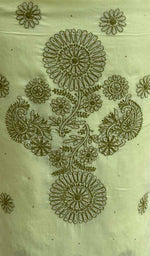 Load image into Gallery viewer, Women's Lucknowi Handcrafted Cotton Chikankari Suit Material- NC074649